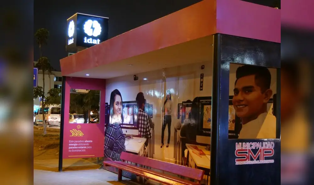 ¿Eres víctima de robo o acoso? Activa el “botón de pánico” en paraderos ecológicos [FOTOS]