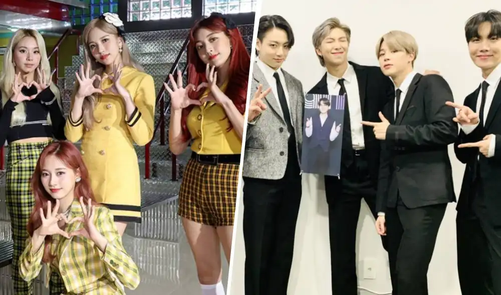 TWICE y BTS se presentarán en el 2020 KBS Gayo Daechukje. Foto: composición JYP / Big Hit