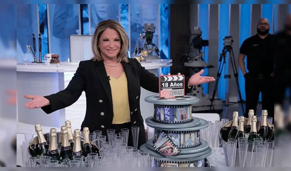 Ana María Polo ingresa en caballo al set de "Caso Cerrado" en nueva temporada