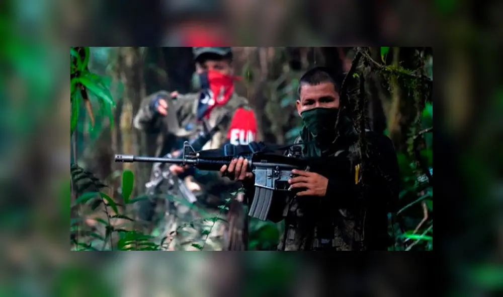 Ejército de Liberación Nacional de Colombia. Foto: difusión. Ejército de Liberación Nacional de Colombia. Foto: difusión.