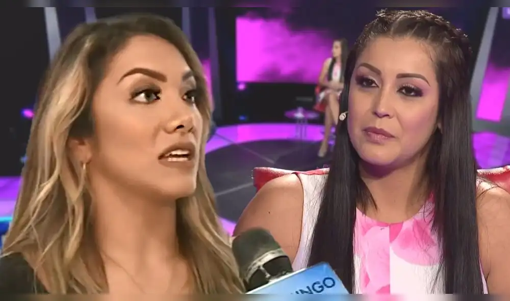 Karla Tarazona indicó que Isabel Acevedo se metió en su relación.(Foto: captura)