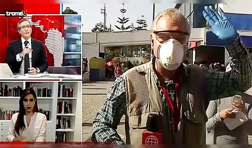 Gunter Rave srevela que se va de América Noticias por unos días. Foto: captura Gunter Rave srevela que se va de América Noticias por unos días. Foto: captura