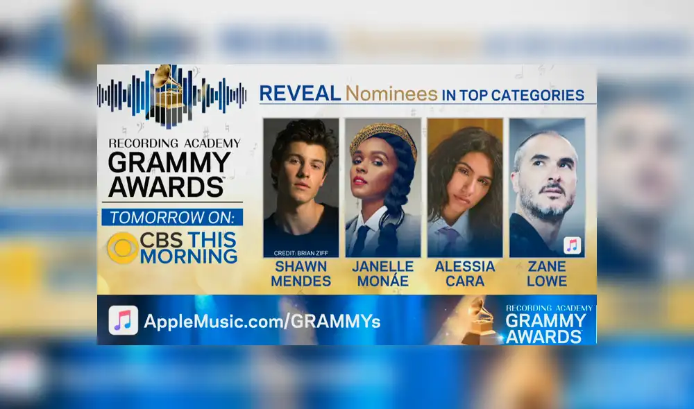 Premios Grammy 2019: Cardi B, Drake y Kacey Musgraves lideran listas de nominados