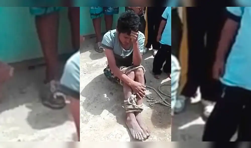 Piura: Vecinos de Talara Alta estuvieron a punto de matar a presunto ladrón