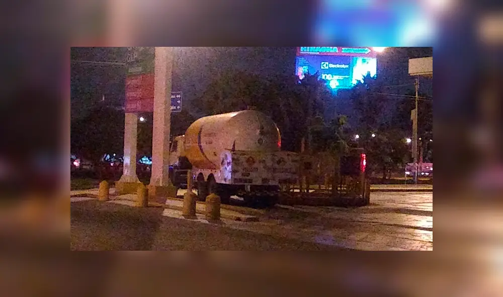 Reportan fuga de gas en Los Olivos. Foto: Cortesía