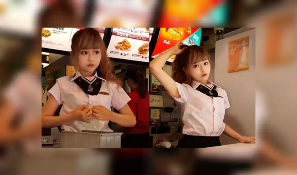 YouTube viral: le piden que sea modelo a vendedora de McDonalds por este detalle [VIDEO]