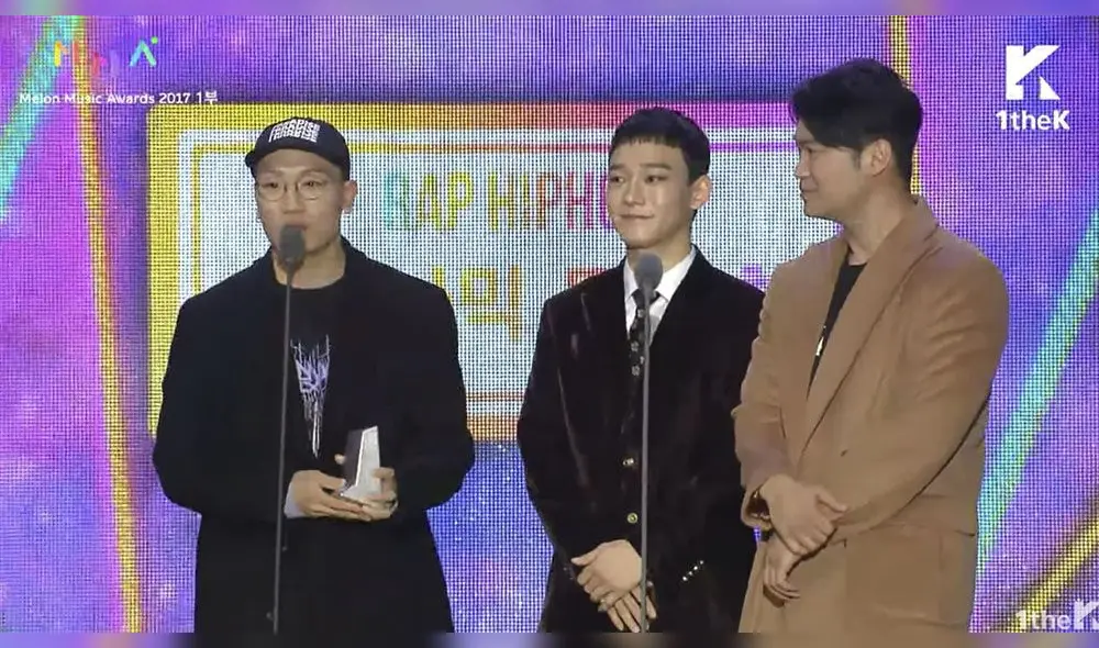 Chen y Dynamic Duo ganaron un premio a mejor colaboración en el 2017.