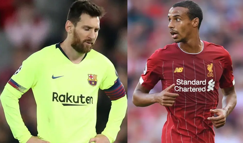 Joel Matip reveló que vio a Messi "bastante deprimido" luego del partido entre Liverpool y Barcelona en Anfield. Foto: As/Liverpool. Joel Matip reveló que vio a Messi "bastante deprimido" luego del partido entre Liverpool y Barcelona en Anfield. Foto: As/Liverpool.