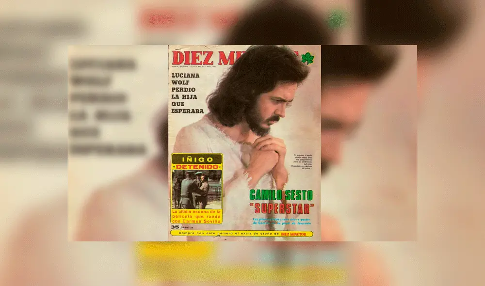 Camilo Sesto: la interpretación de Jesucristo que lo llevó a la fama Camilo Sesto: la interpretación de Jesucristo que lo llevó a la fama