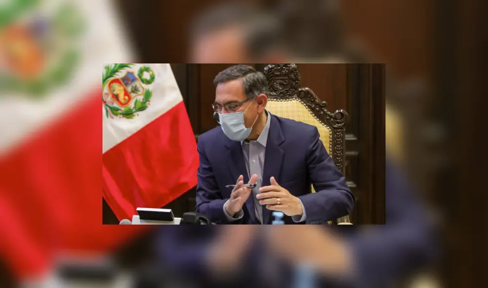 Martín Vizcarra habló con el papa Francisco sobre la crisis del coronavirus en el Perú. Foto: Presidencia.