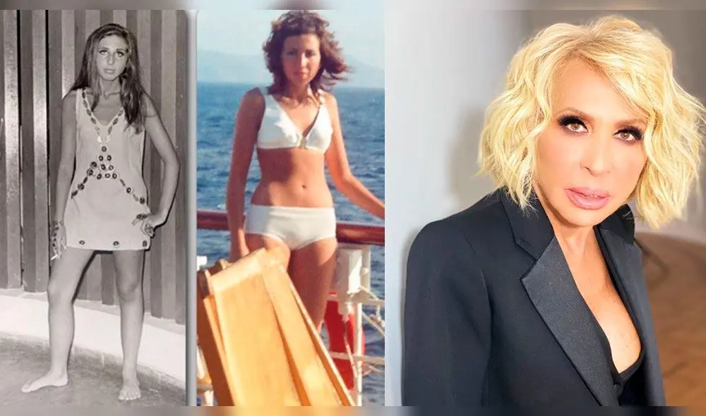 Laura Bozzo antes y después