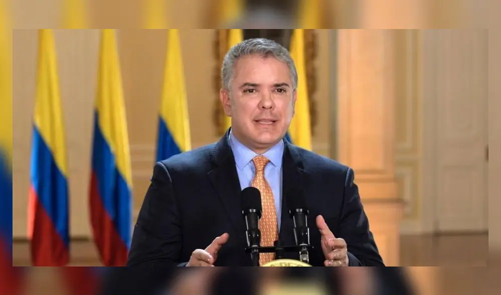 Iván Duque, presidente de Colombia. Foto: Presidencia Colombia Iván Duque, presidente de Colombia. Foto: Presidencia Colombia