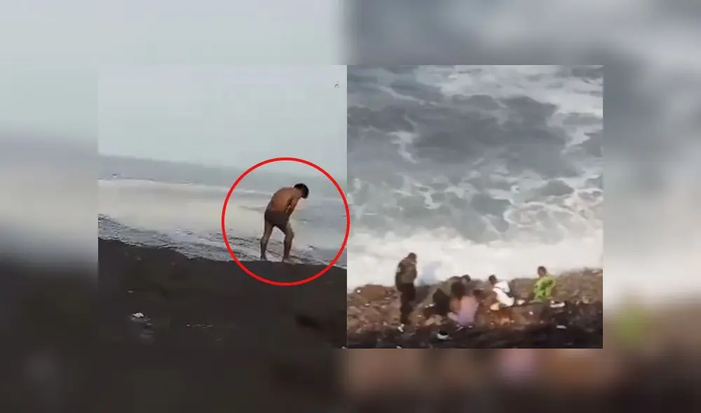 Chorrillos: joven no identificado muere ahogado en el Salto del Fraile [VIDEO]