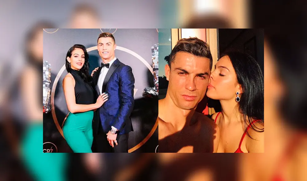 Georgina Rodríguez y Cristiano Ronaldo se muestran románticos en Instagram
