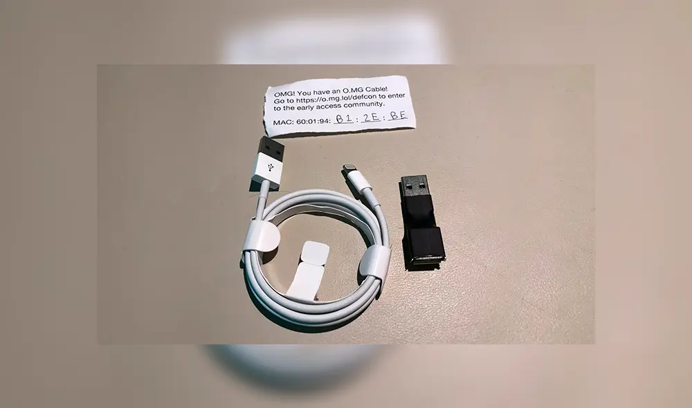 De esta manera un cable Lightning de Apple puede hackear tu computadora.