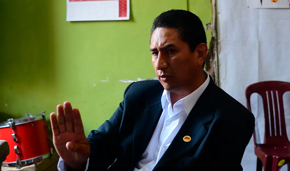 Vladimir Cerrón. Foto: Melissa Merino.