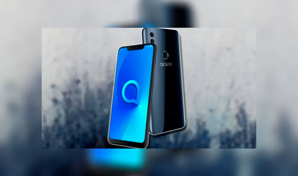 Gracias a Alcatel, pudimos ver el Alcatel 5V, un celular con Inteligencia Artificial y enorme pantalla. Foto: Captura