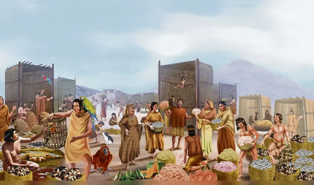 Aspero y Caral: Cultura de Mar y Tierra 