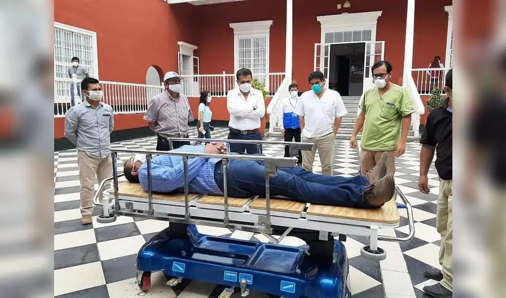 Trujillo: Crean prototipo de cama UCI para pacientes COVID-19