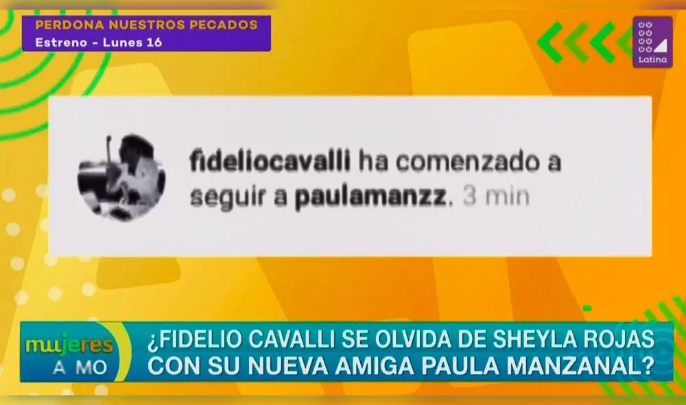 ¿Paula Manzanal es la manzana de la discordia entre Fidelio Cavalli y Sheyla Rojas? ¿Paula Manzanal es la manzana de la discordia entre Fidelio Cavalli y Sheyla Rojas?