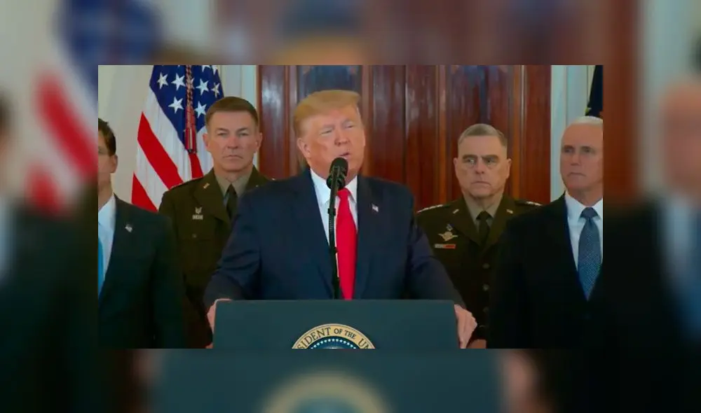 El presidente de los Estados Unidos dio un mensaje tras el ataque a sus tropas en Irak. Foto: Casa Blanca El presidente de los Estados Unidos dio un mensaje tras el ataque a sus tropas en Irak. Foto: Casa Blanca