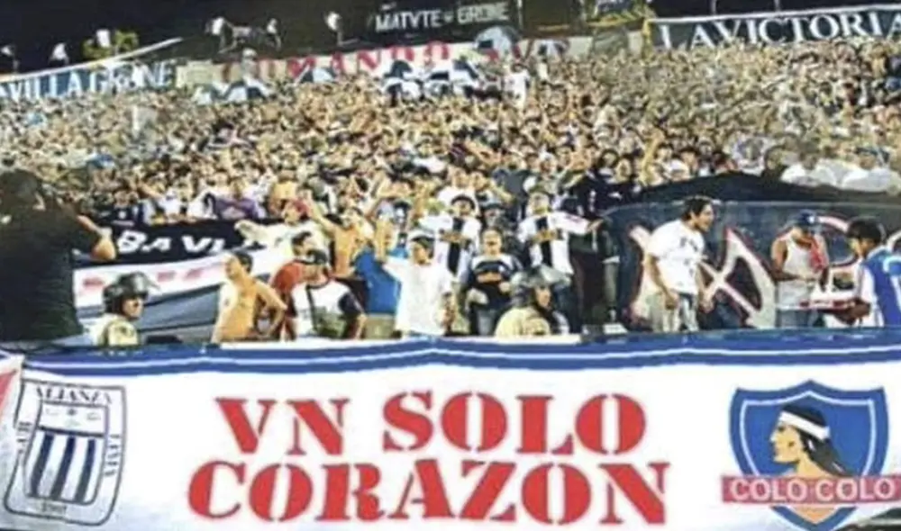 Colo Colo se solidarizó con Alianza Lima tras conocer su descenso. Foto: Twitter Colo Colo