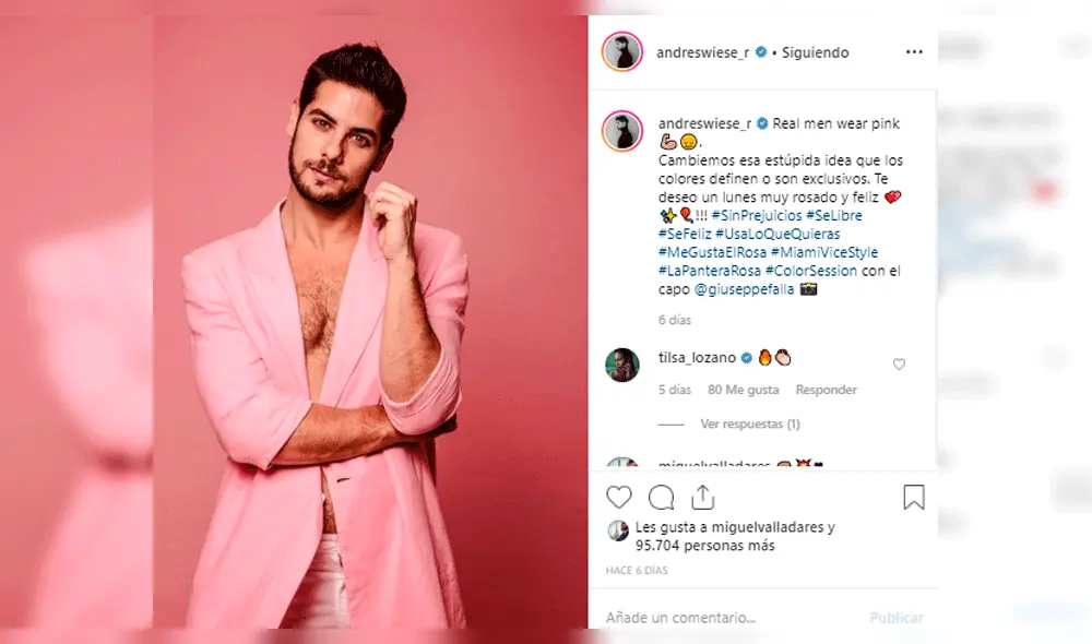 Karina Calmet genera controversia por mensaje a Andrés Wiese [FOTOS]