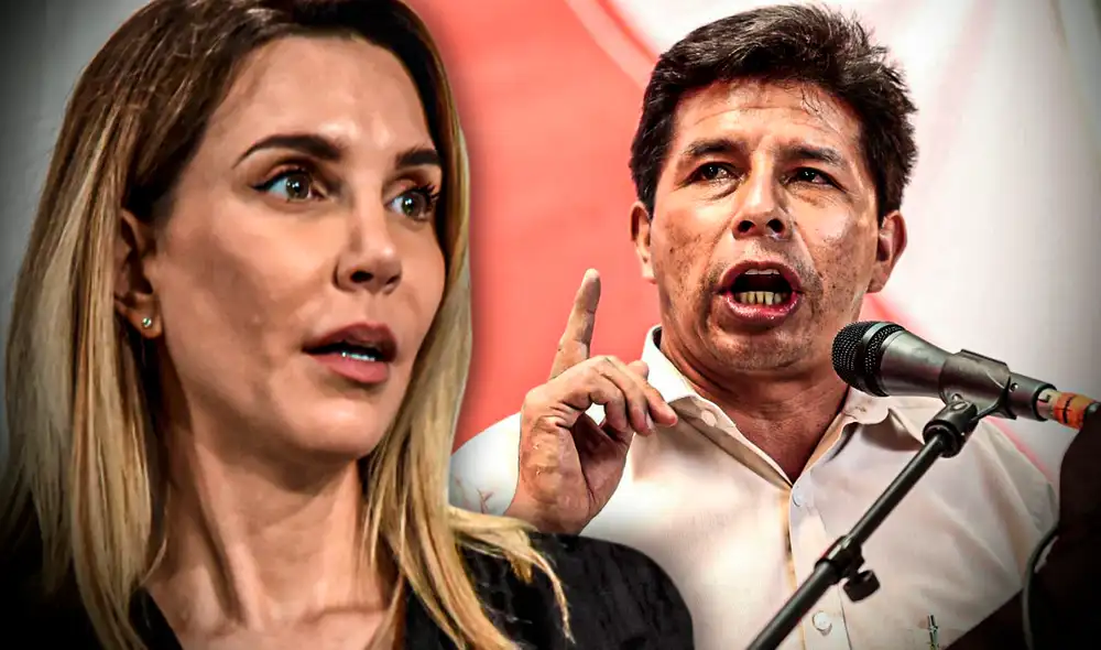 Juliana Oxenford tilda de "cobarde" a Pedro Castillo por abandonar Palacio de Gobierno. Foto: composición LR/ Gerson Cardoso/@julianaoxenford/Twitter Juliana Oxenford tilda de "cobarde" a Pedro Castillo por abandonar Palacio de Gobierno. Foto: composición LR/ Gerson Cardoso/@julianaoxenford/Twitter