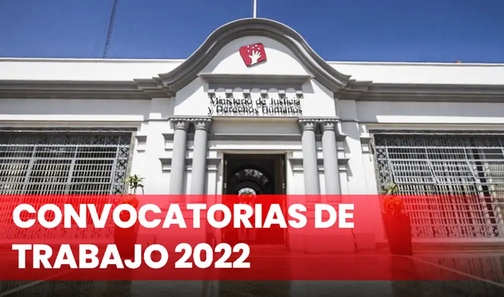 Ministerio de Justicia ofrece empleos en nueva Convocatoria de Trabajo en modalidad CAS. Foto: Composición de Fabrizio Oviedo/La República/Ministerio de Justicia Ministerio de Justicia ofrece empleos en nueva Convocatoria de Trabajo en modalidad CAS. Foto: Composición de Fabrizio Oviedo/La República/Ministerio de Justicia