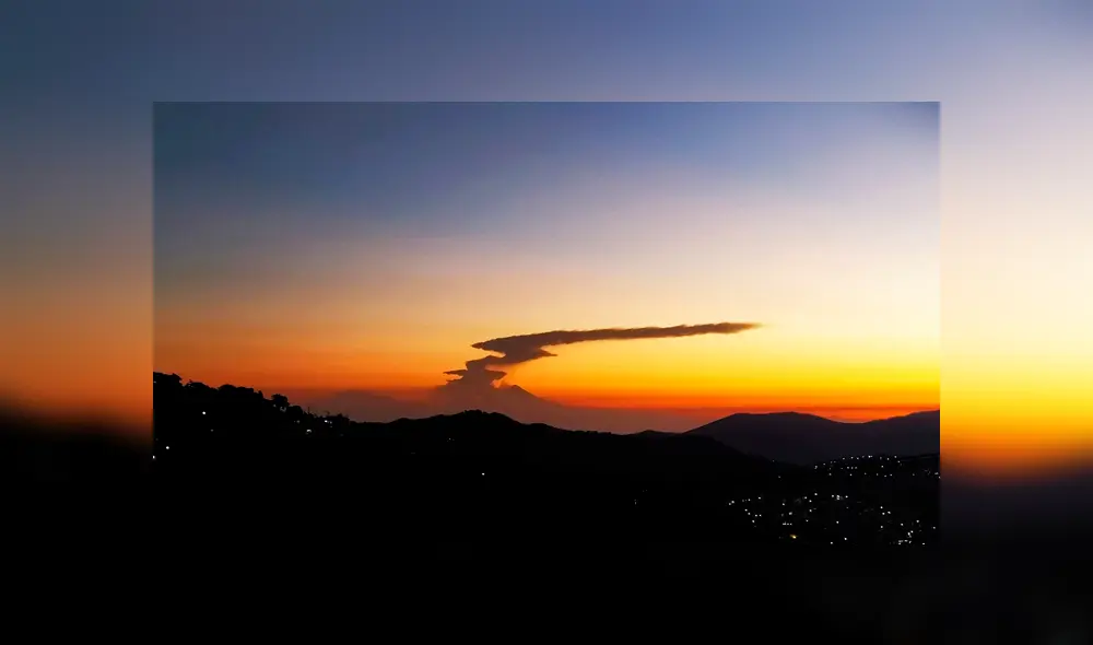 volcán Popocatépetl volcán Popocatépetl