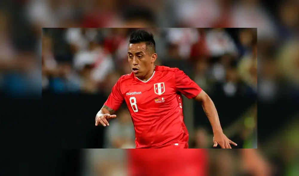 Christian Cueva y su cábala en encuentro con Chile