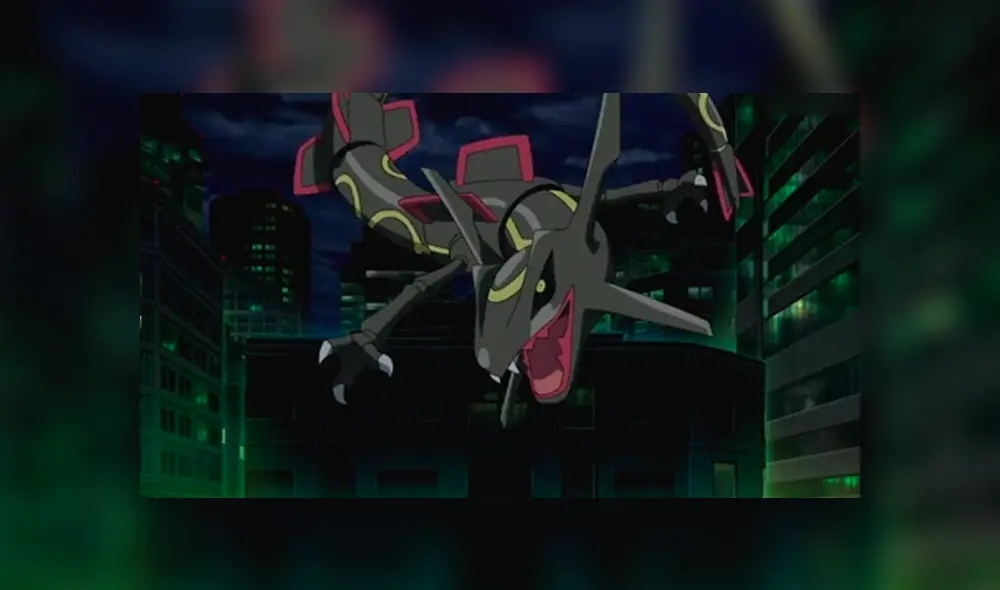Rayquaza shiny llega a Pokémon GO como jefe de incursión.