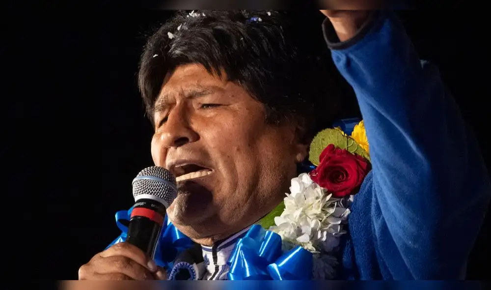 Evo Morales, mandatario de Bolivia. Foto: AFP.