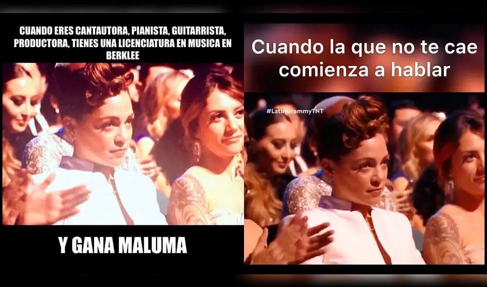 Natalia Lafourcade: Divertidos memes tras su reacción en los Latin Grammy 2018 [FOTOS]