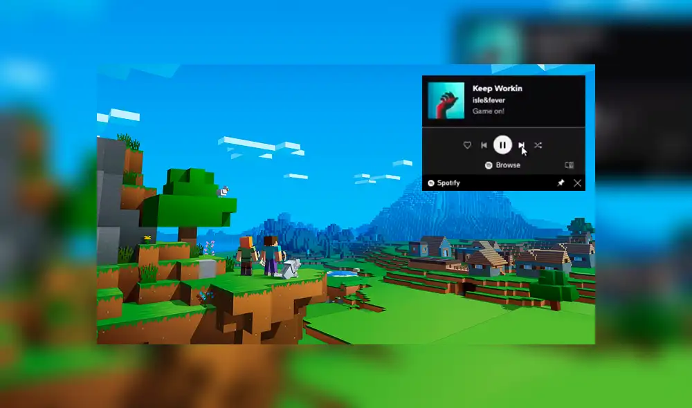 Nueva barra de juegos de Windows 10 ahora te permite abrir Spotify y streamings sin salir del juego [VIDEO]