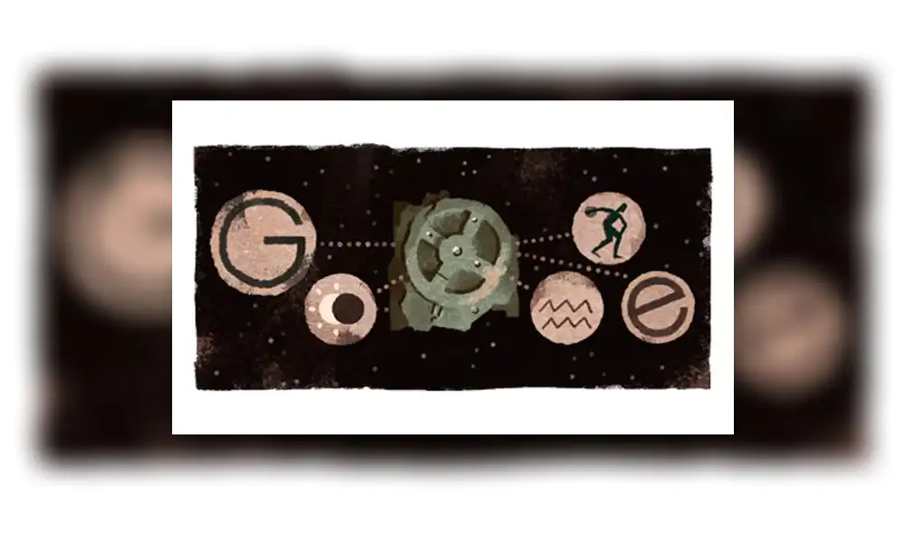 Google dedica doodle al mecanismo de Antikythera y explica su importancia Google dedica doodle al mecanismo de Antikythera y explica su importancia