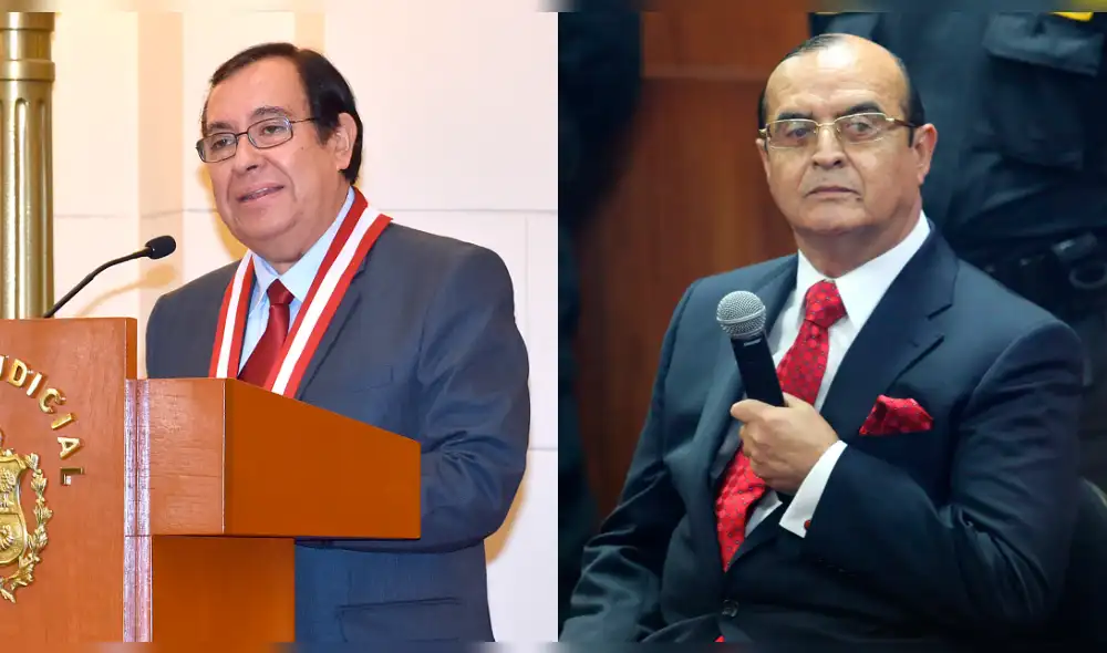 Presidente del PJ: "Ocurre un fenómeno similar a la red creada por Montesinos"