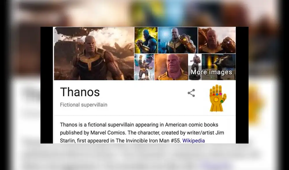 Google se suma a la fiebre de Avengers Endgame y hace 'chasquido' al estilo de Thanos [VIDEO]