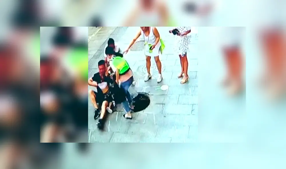 Padres viven minutos de terror cuando su hijo de 3 años cae a una alcantarilla [VIDEO]