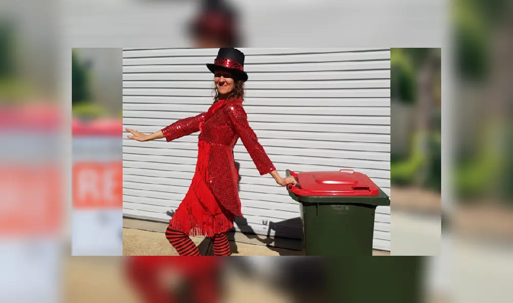 Desliza a la izquierda para ver más fotografías de otros usuarios que se animaron a disfrazarse para botar la basura. (Foto: Facebook) Desliza a la izquierda para ver más fotografías de otros usuarios que se animaron a disfrazarse para botar la basura. (Foto: Facebook)