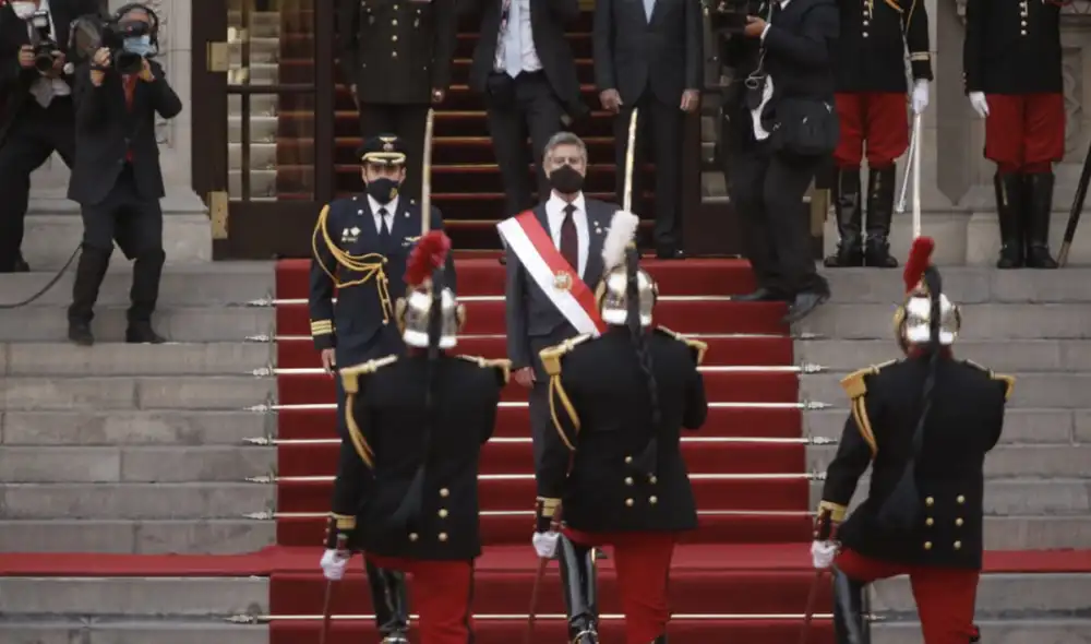 Francisco Sagasti asumió la Presidencia el último martes. Foto: Antonio Melgarejo/La República