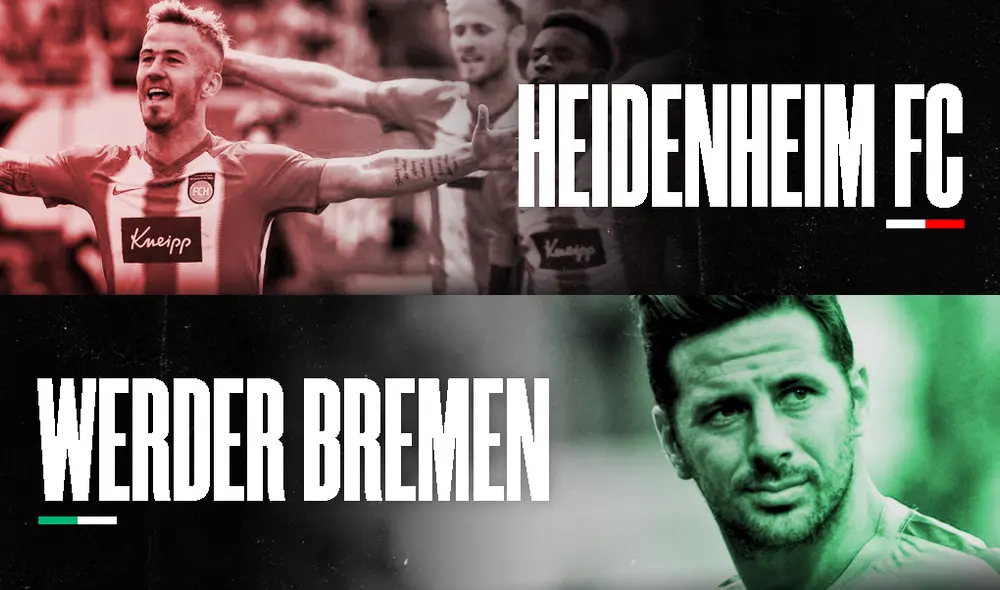 Bremen vs Heidenheim EN VIVO por el playoff de vuelta de la Bundesliga. Foto: Foto: Composición