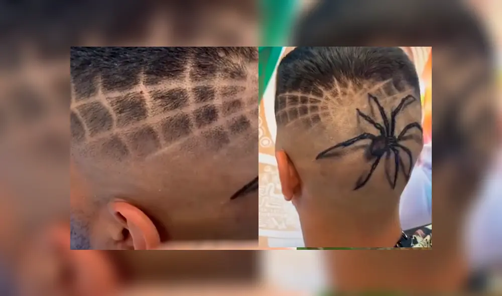 En Facebook se viralizó el curioso cambio de look que hizo un barbero en la cabeza de su cliente. En Facebook se viralizó el curioso cambio de look que hizo un barbero en la cabeza de su cliente.