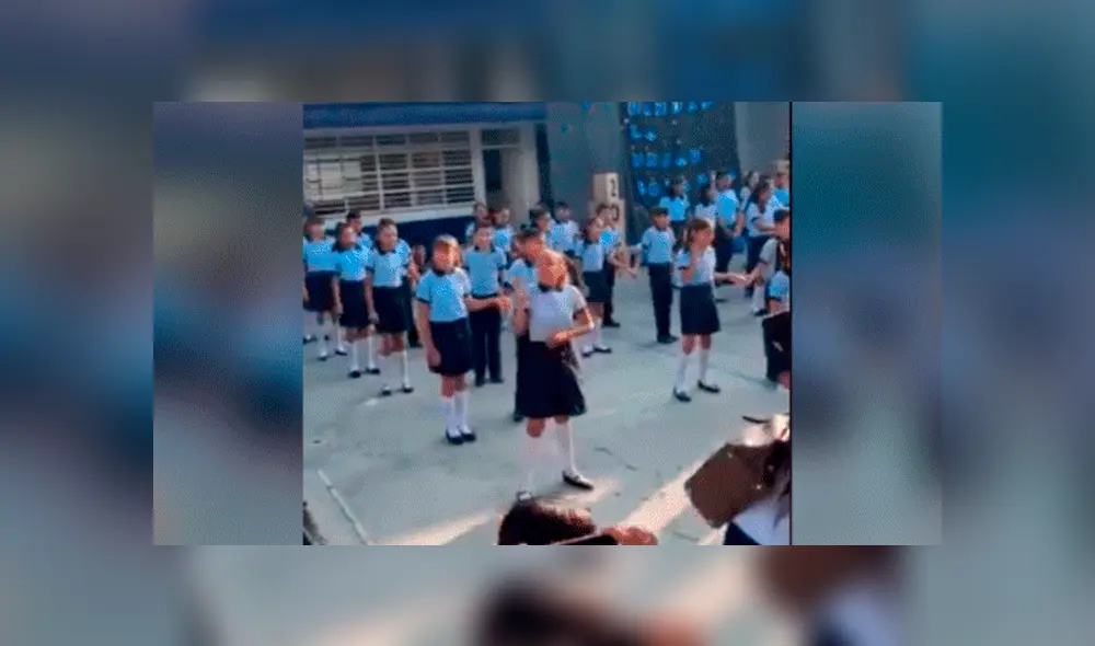 Facebook viral: padre ve que su hija no tiene pareja en actuación y baila con ella [VIDEO]