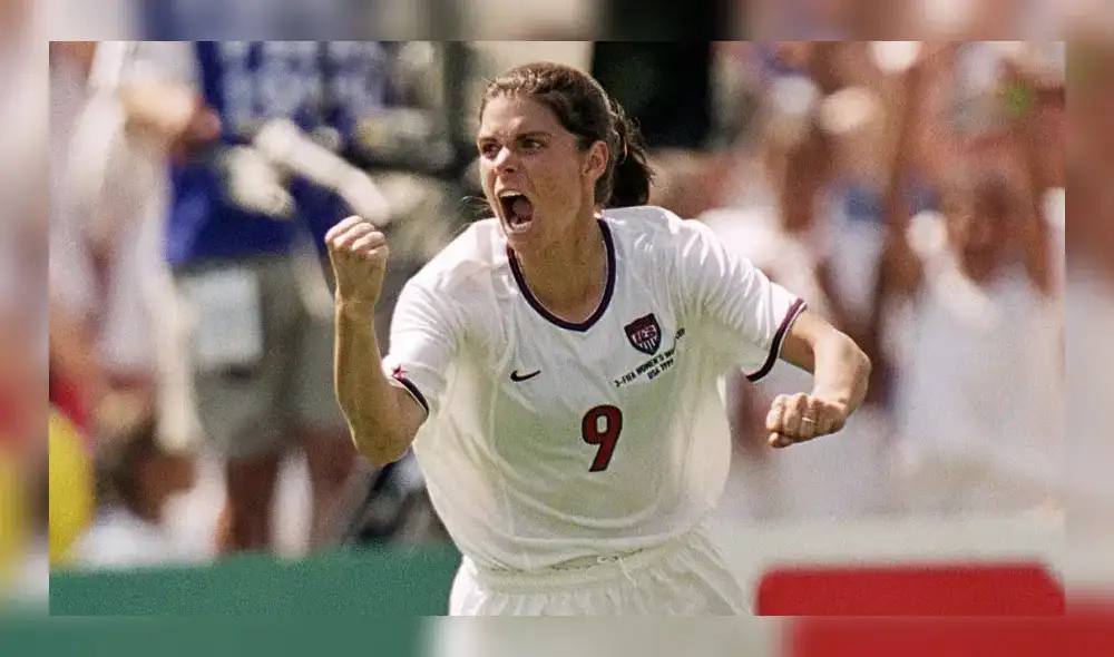Mia Hamm vistió por 17 años los colores de la selección femenina de fútbol de los Estados Unidos. (Foto: 90minutos) Mia Hamm vistió por 17 años los colores de la selección femenina de fútbol de los Estados Unidos. (Foto: 90minutos)