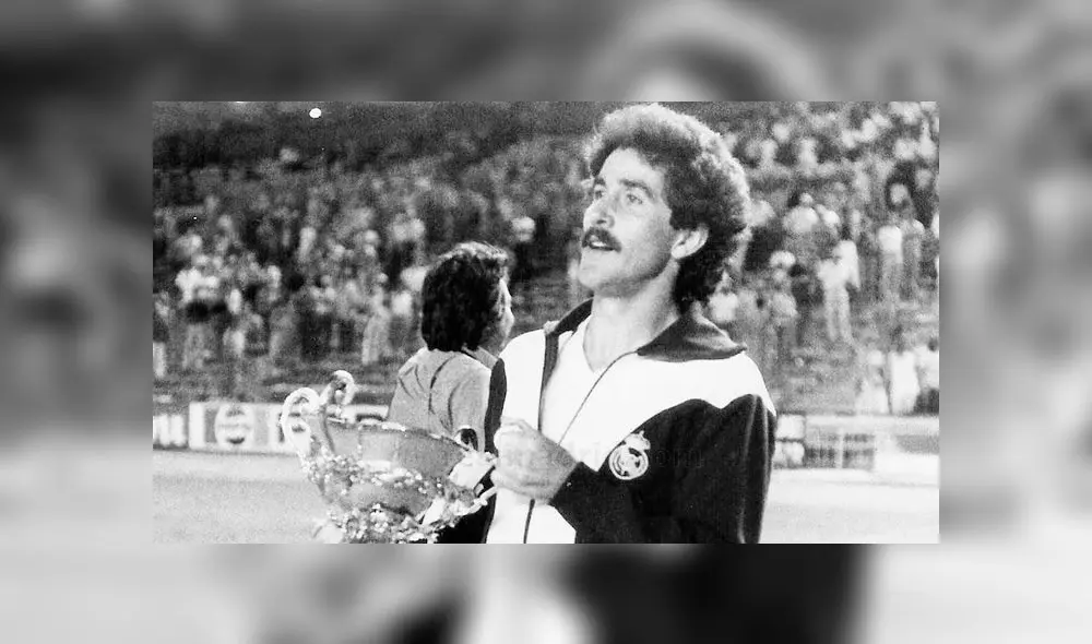 Goyo fue conocido por su temperamento y bravura como jugador central del Madrid. (Foto: Real Madrid)