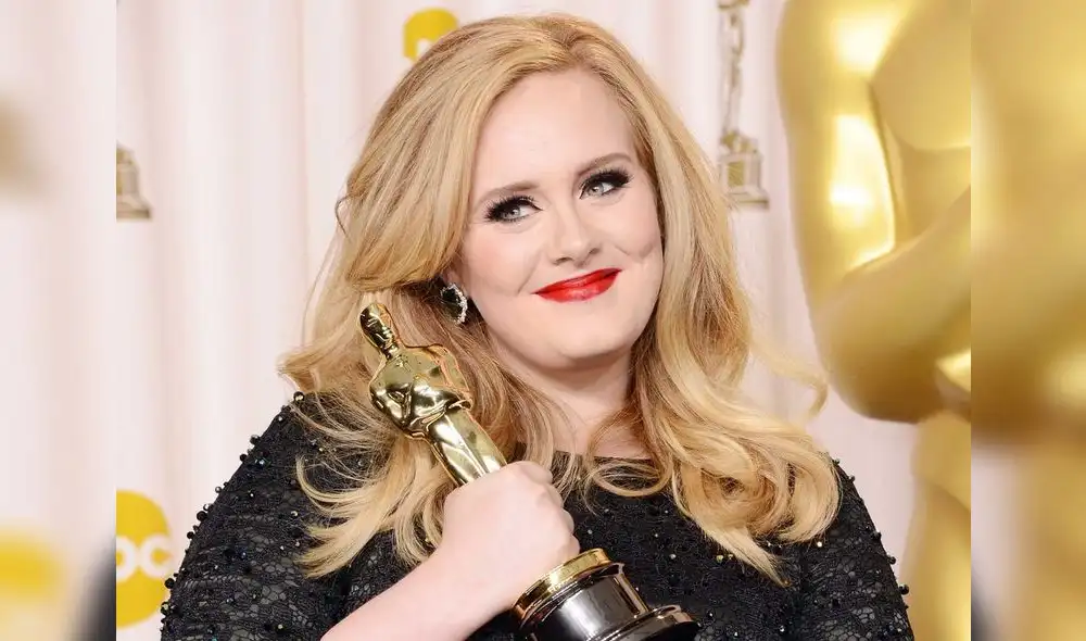 Adele y el día que logró llevarse los dos premios más importantes del cine