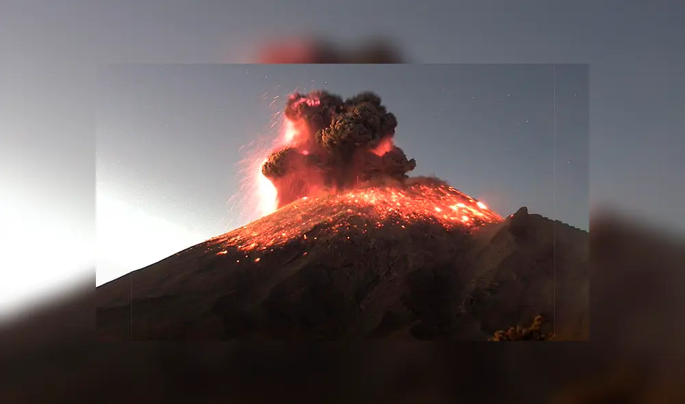 volcán Popocatépetl volcán Popocatépetl