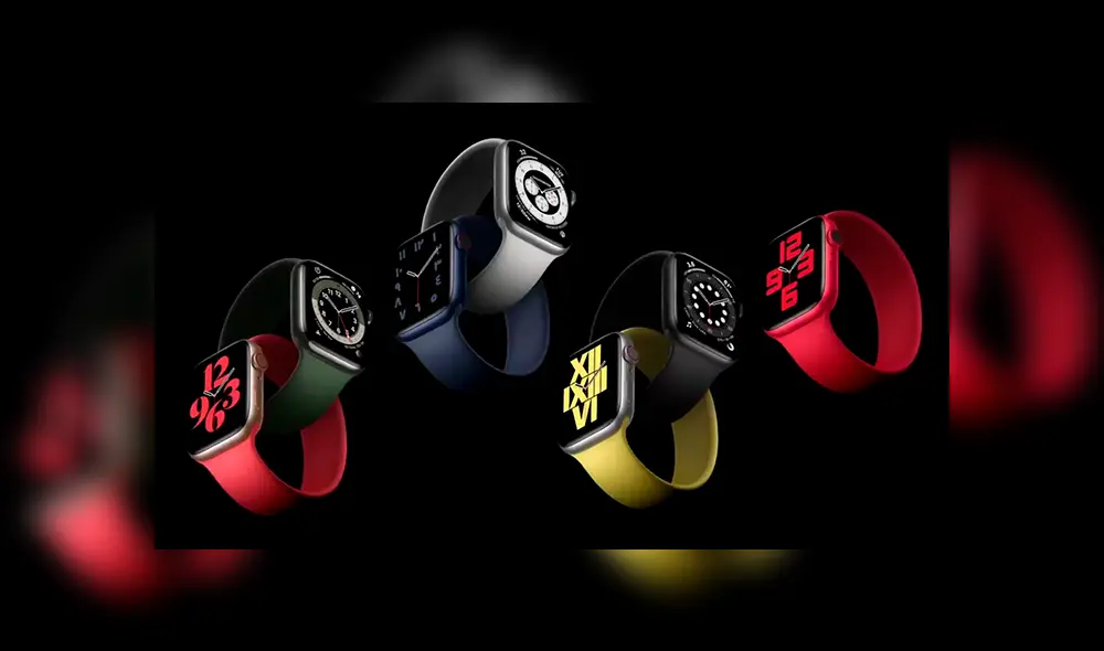 Apple presenta su nuevo smartwatch Apple Watch Series 6. Foto: Apple.
