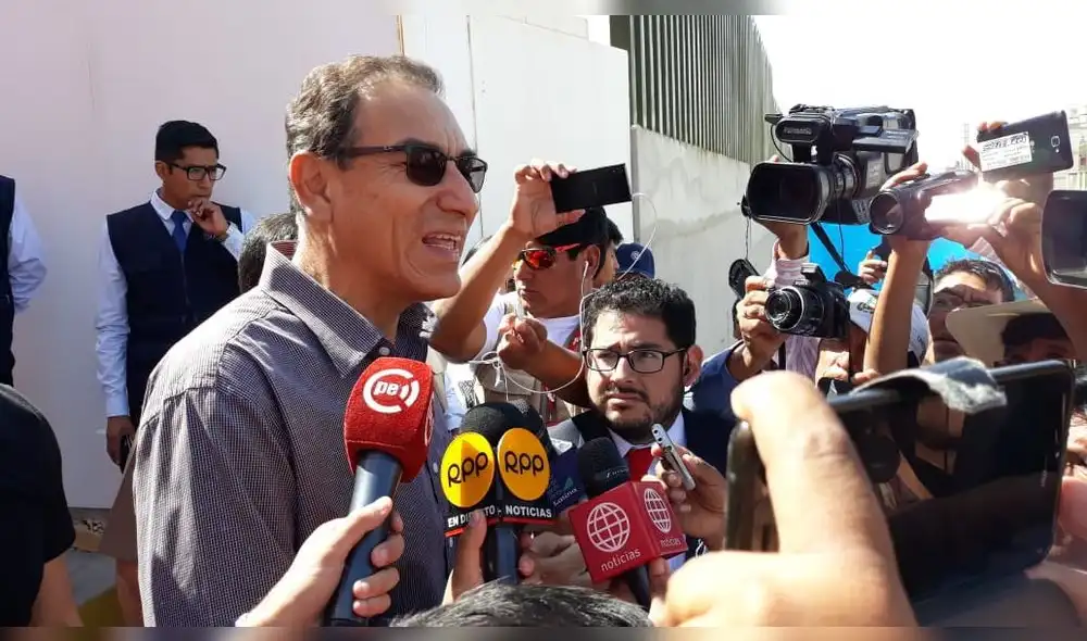 Vizcarra tras votar: "Referéndum es la democracia en su forma más clara” [VIDEO]